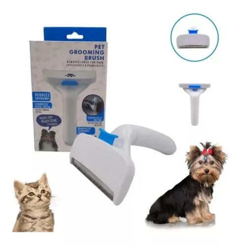 Cepillo Deslanador Quitapelos para Perros y Gatos