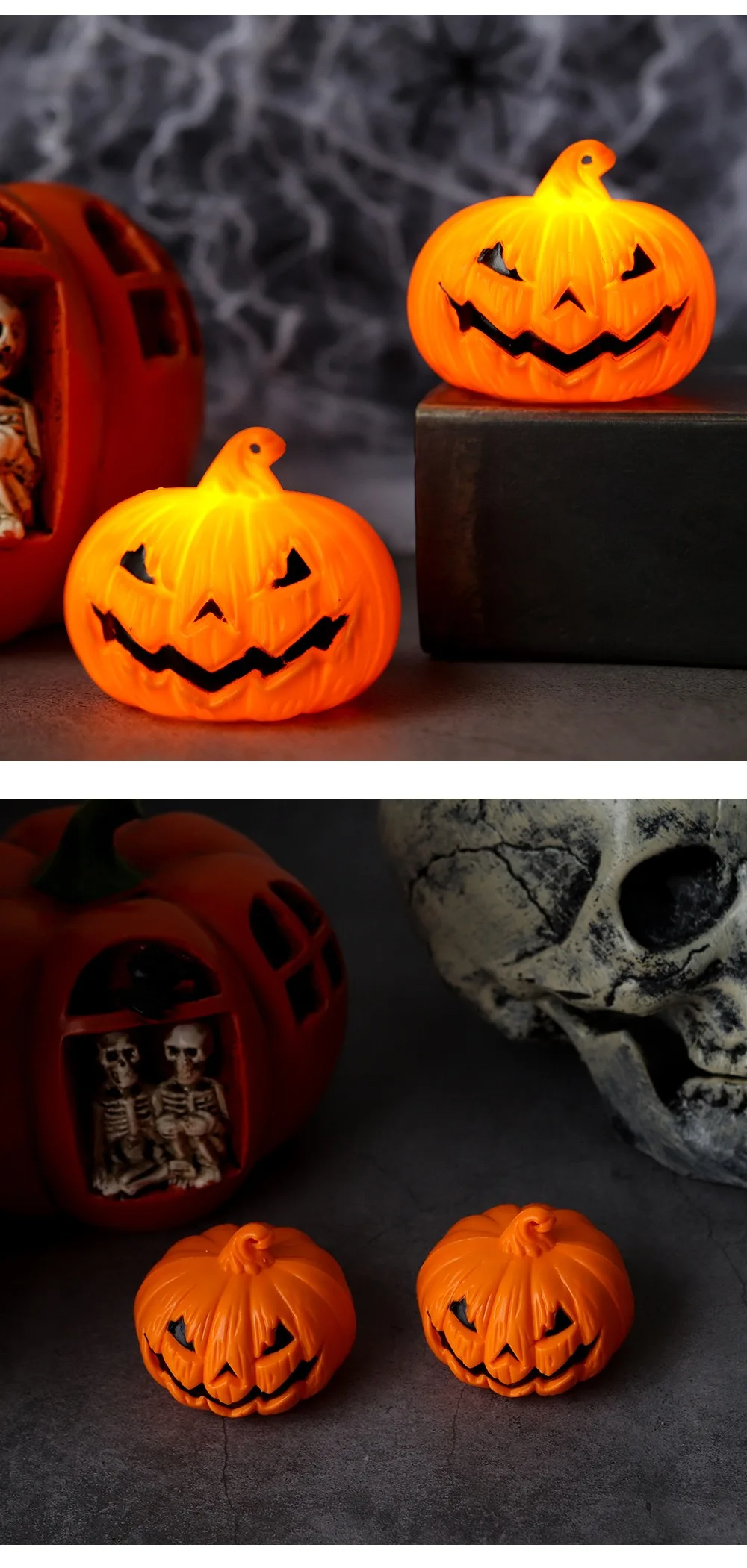 Calabaza LED Decorativa para Halloween