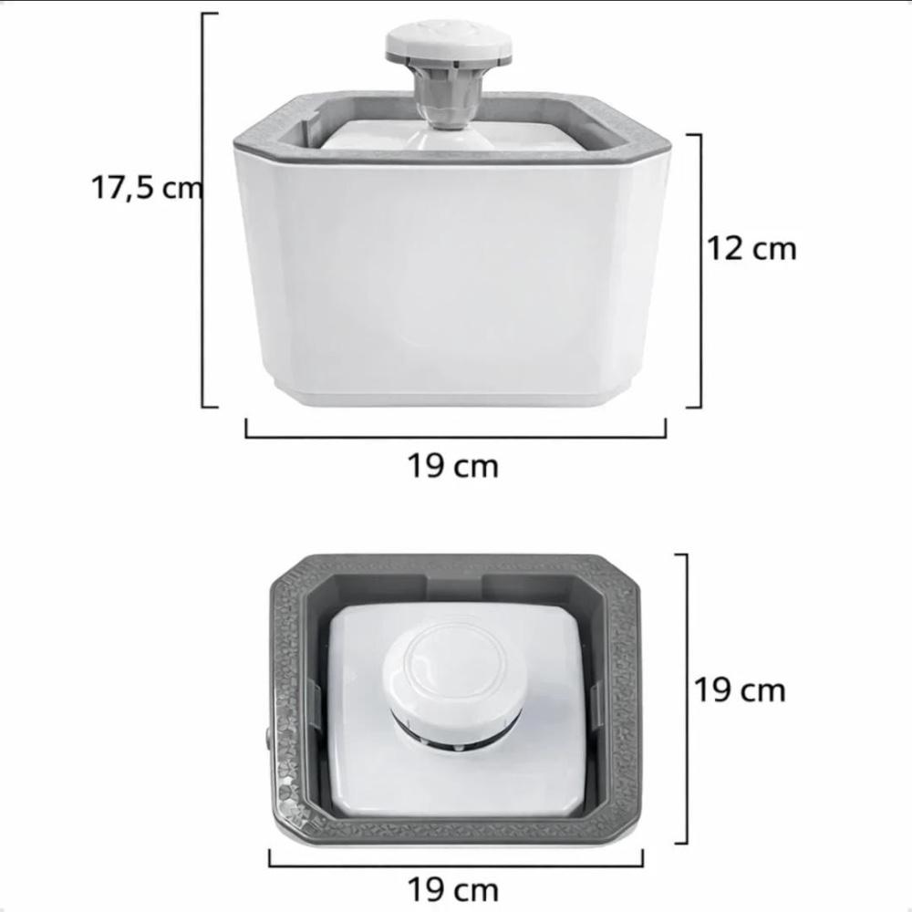 Fuente de Agua Automática para Mascotas 2,5 L — vista 3