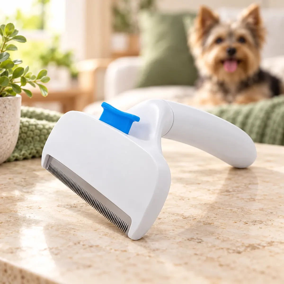 Cepillo Deslanador Quitapelos para Perros y Gatos